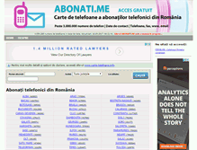 Tablet Screenshot of abonati.me